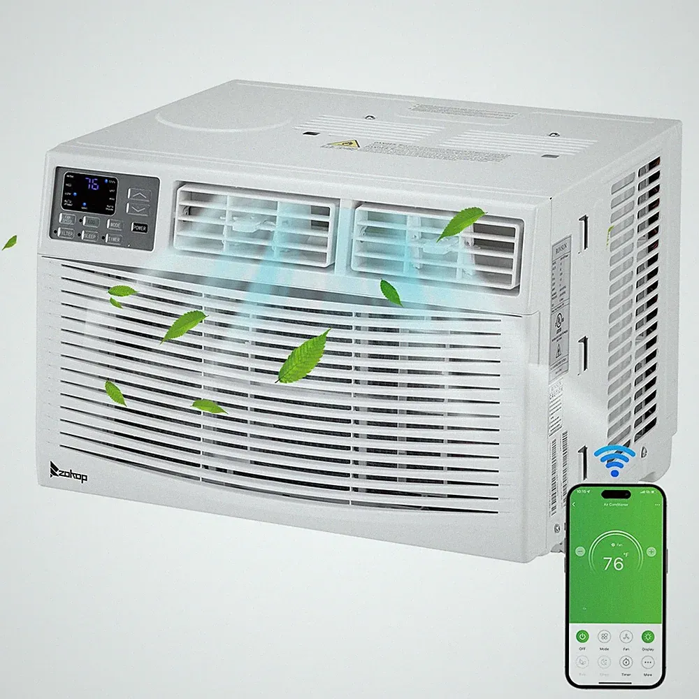 12000BTU Window Air Conditioner 3-in-1 Cooling/Fan/Dehumidifier AC Unit w/Remote