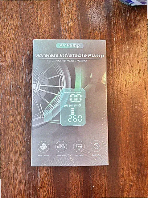 150 PSI Digital Tire Inflator Car Air Pump Compressor Cordless Portable Auto 16V
