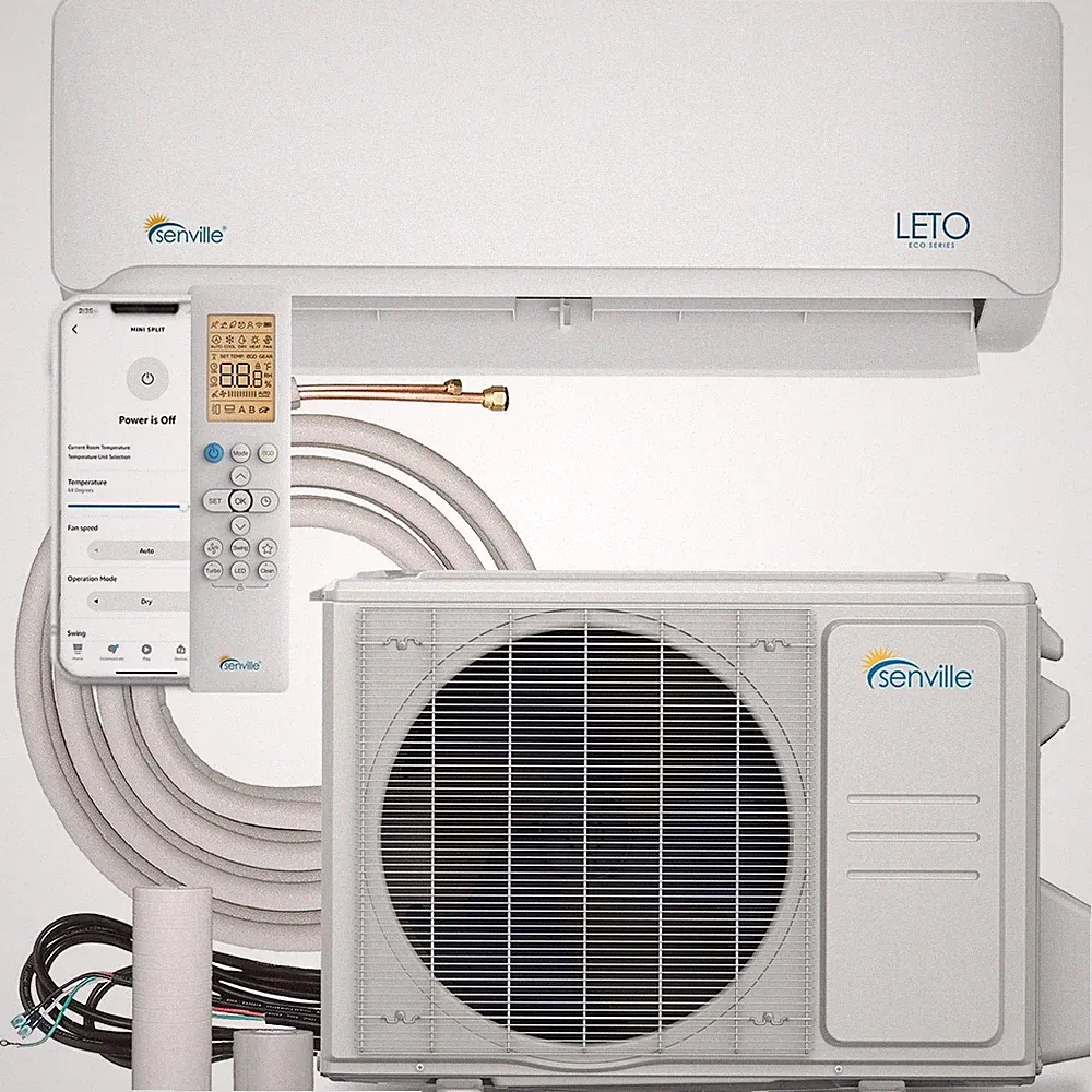 18000 BTU Ductless AC Mini Split Heat Pump Air Conditioner 19 SEER 1.5 TON