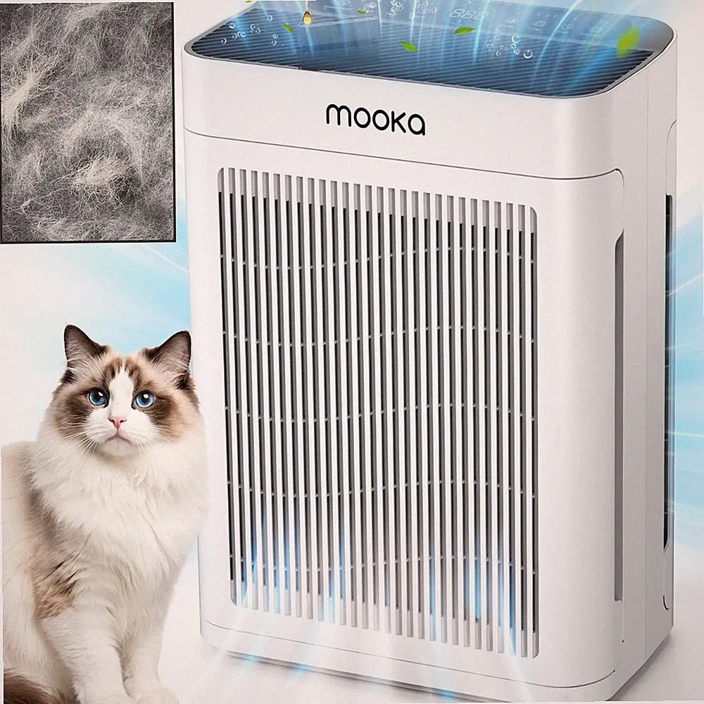 Air Purifier for Home Large Room 3000sq ft,H13 HEPA Washable Double-Sided Filter