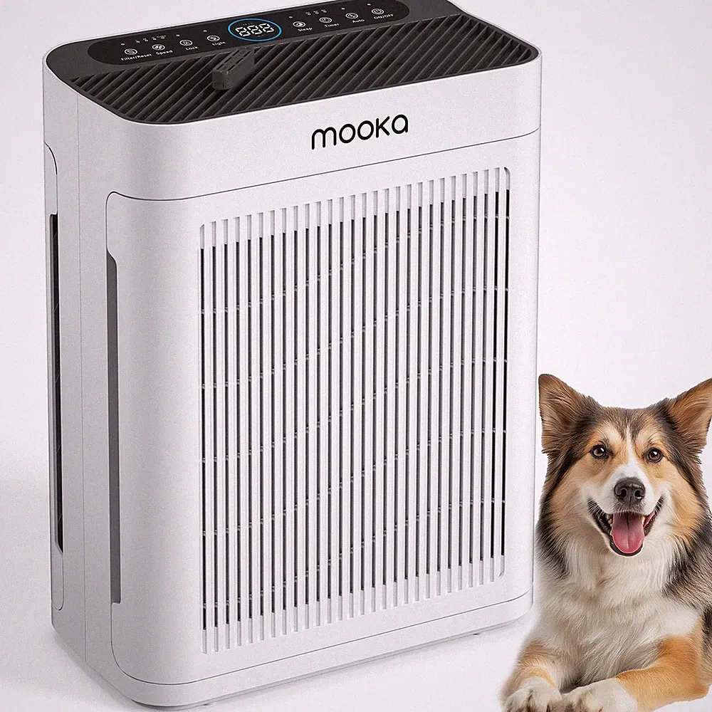 MOOKA Air Purifiers for Home Large Room Cover Up to 3000Ft² with Washable Filter