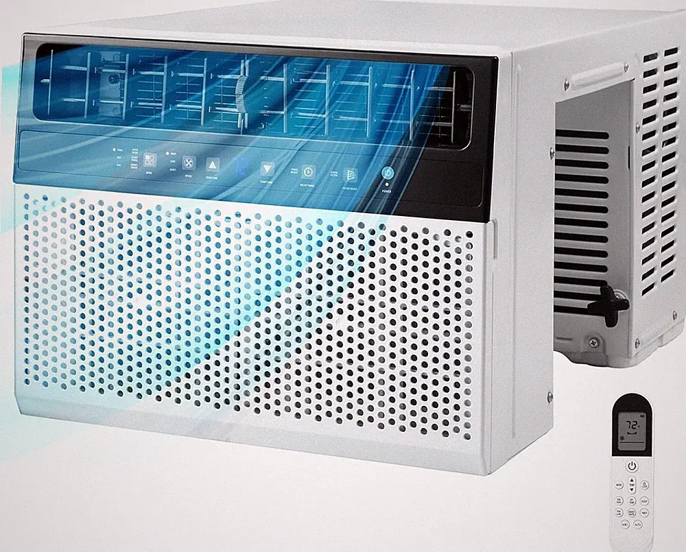 U-Shaped Window Air Conditioner, 10,000BTU AC Units Cools up to 550 SFt 120V